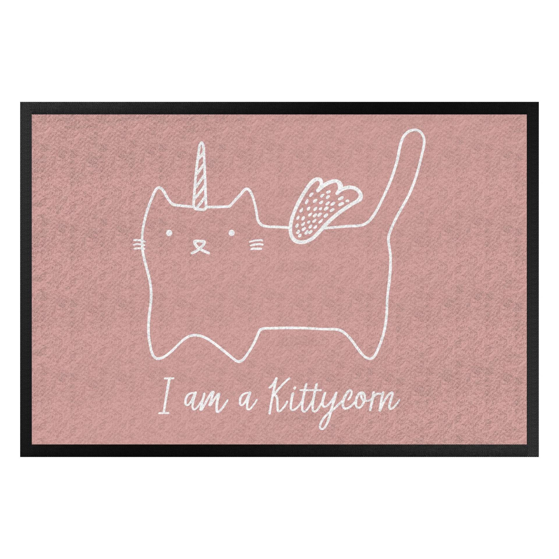 Fußmatte Kittycorn von Klebefieber