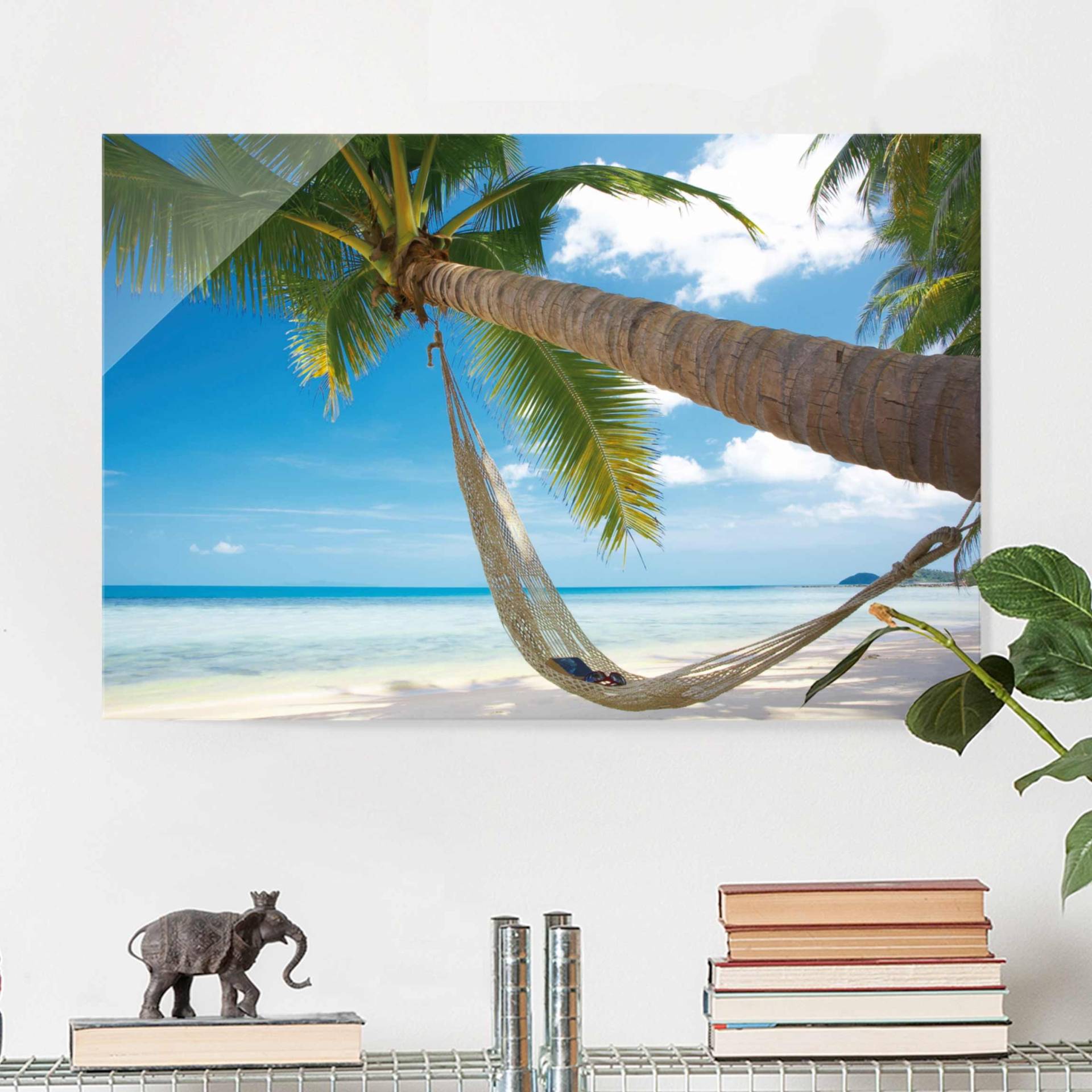 Glasbild Natur & Landschaft Relaxing Day von Klebefieber