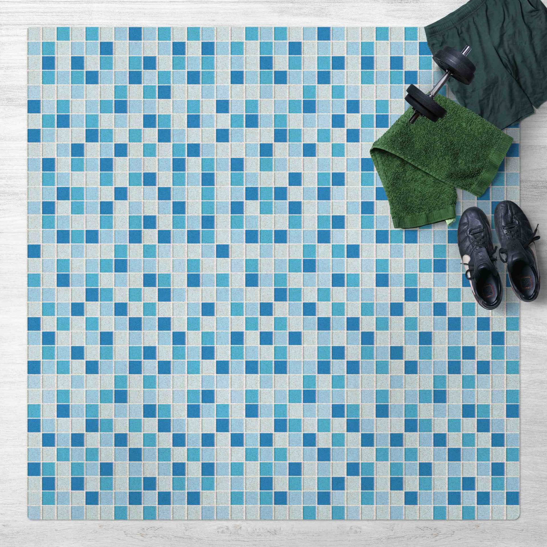 Kork-Teppich Mosaikfliesen Meeresrauschen von Klebefieber