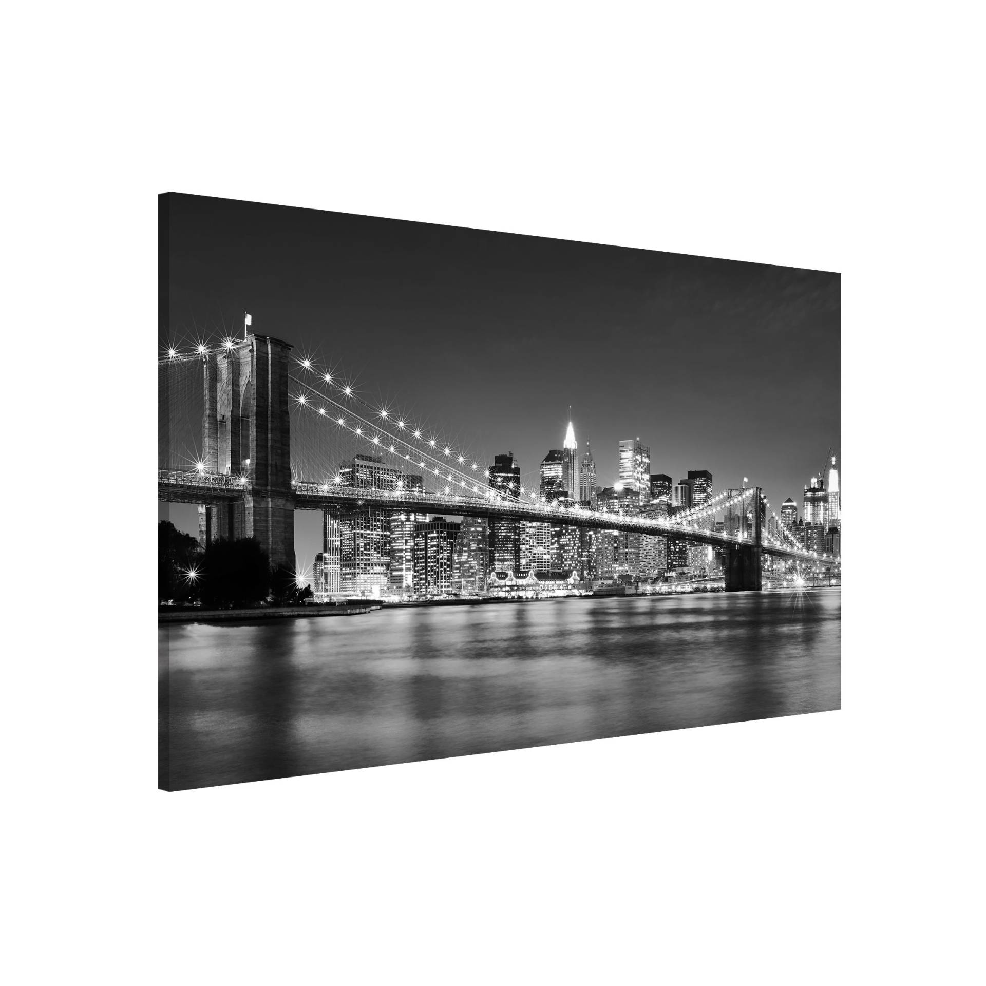 Magnettafel Nighttime Manhattan Bridge II von Klebefieber