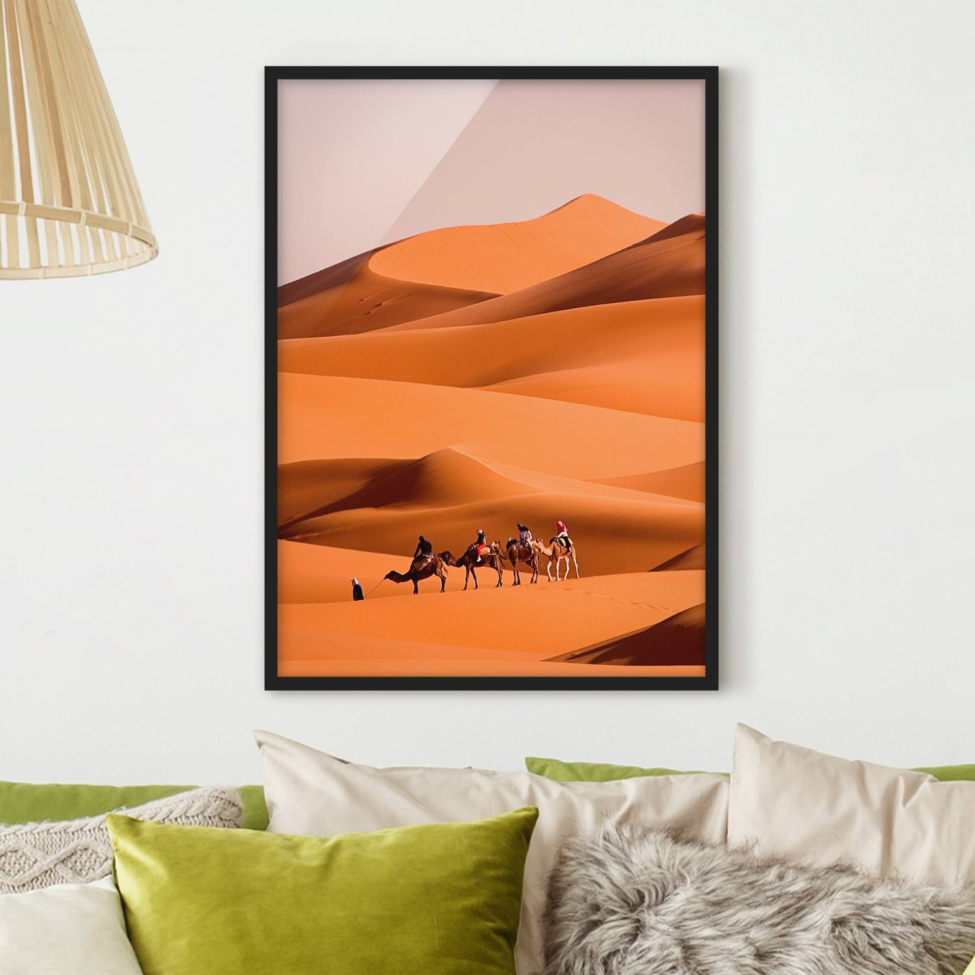 Natur & Landschaft Bild mit Rahmen Namib Desert von Klebefieber