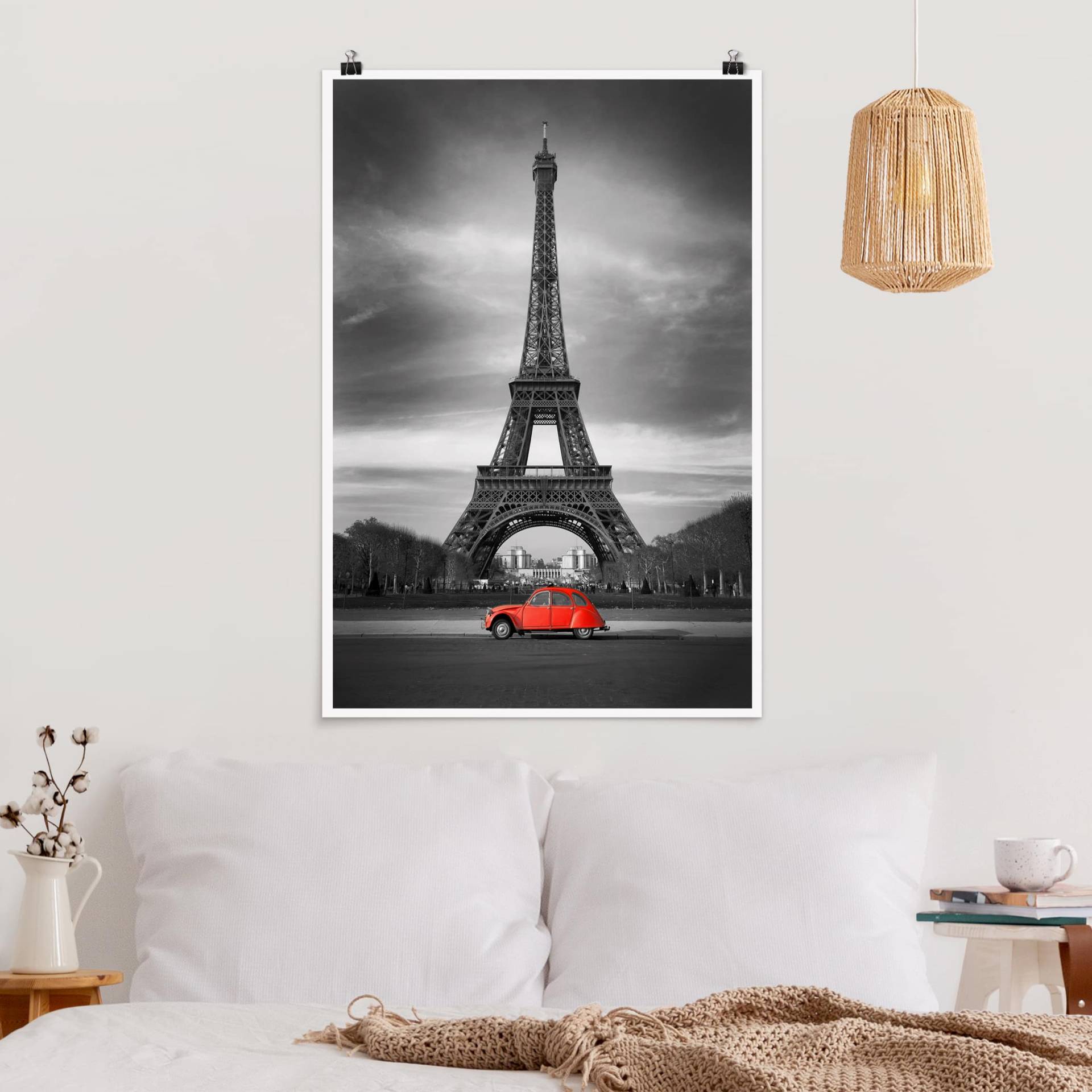 Poster Architektur & Skyline Spot on Paris von Klebefieber