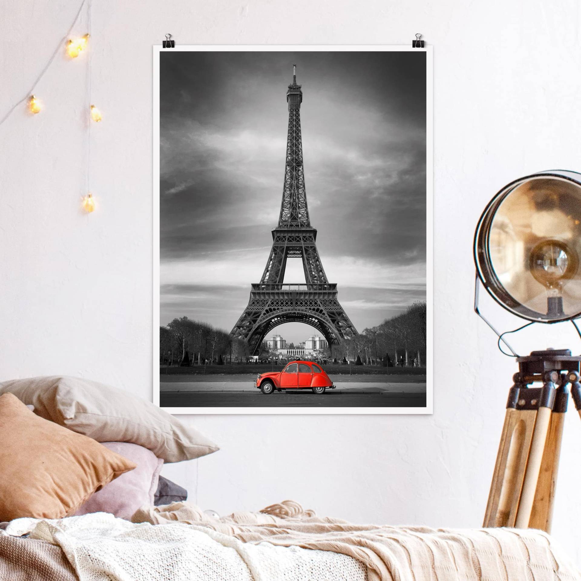 Poster Architektur & Skyline Spot on Paris von Klebefieber