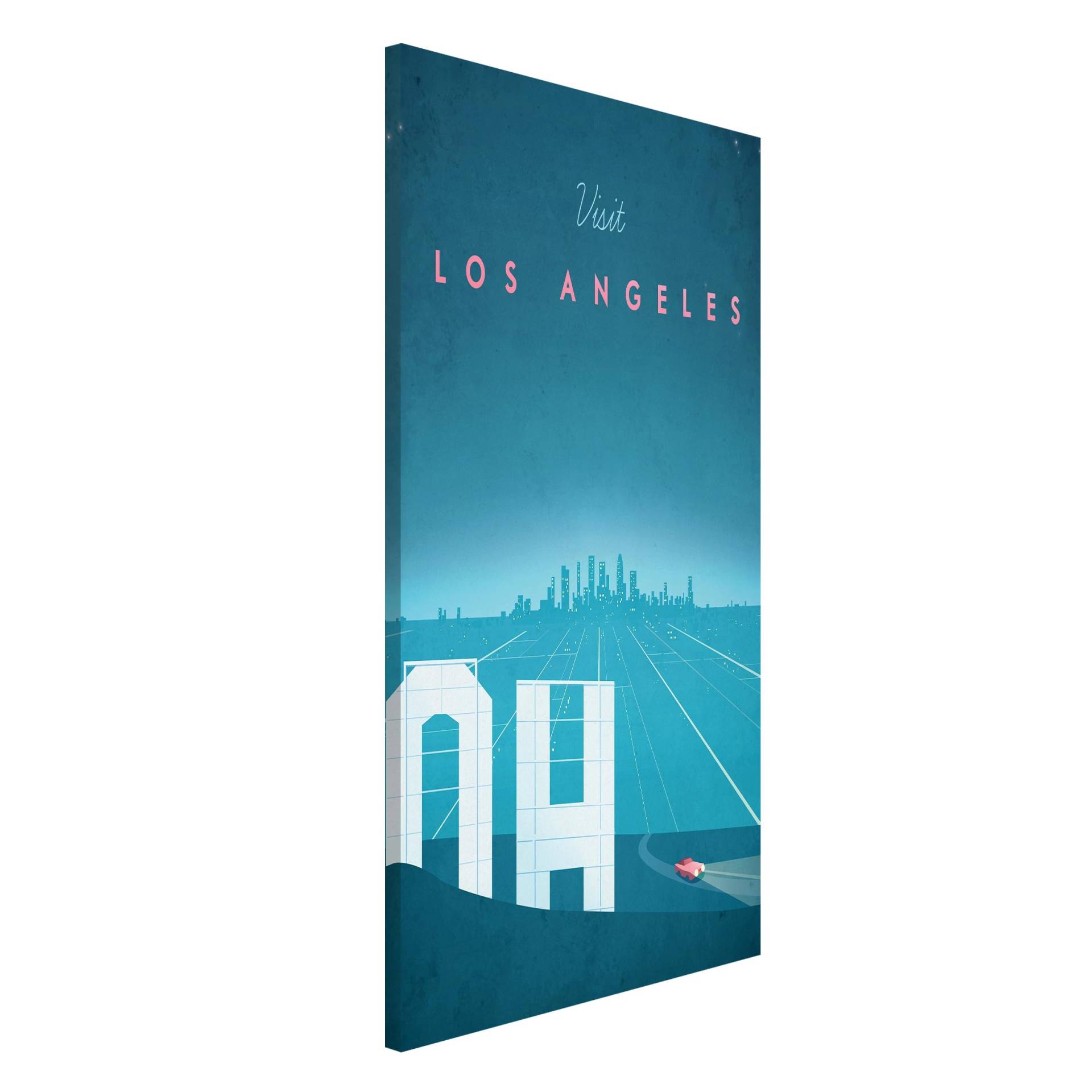 Reiseposter - Los Angeles von Klebefieber