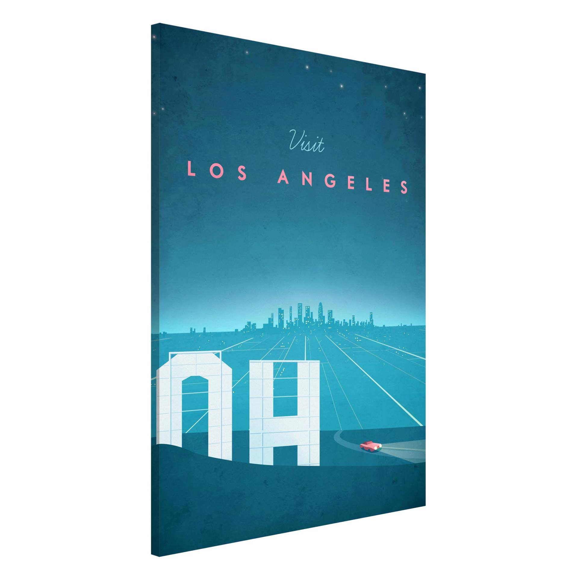 Reiseposter - Los Angeles von Klebefieber