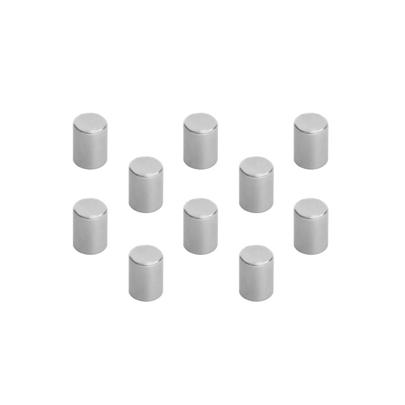Zubehör 10 Magnete Set - Neodym10x4mm - ultrastarke Haftung von Klebefieber