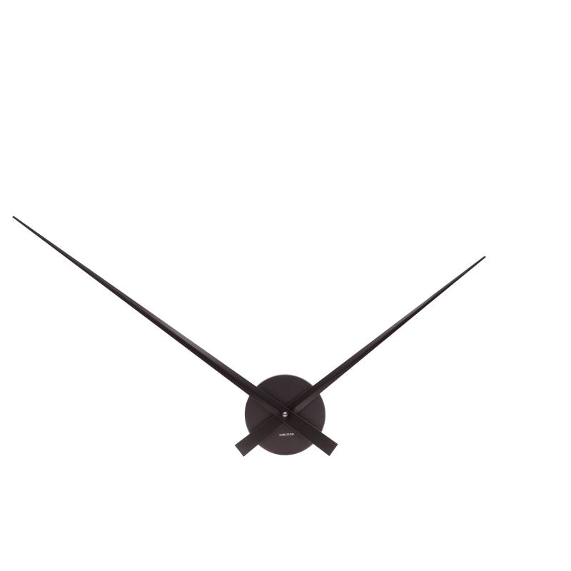 Zubehör Wanduhr Karlsson Little Big Time XXL schwarz von Klebefieber
