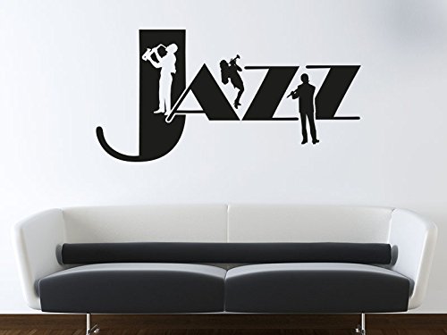 KLEBEHELD® Wandtattoo Jazz von Klebeheld
