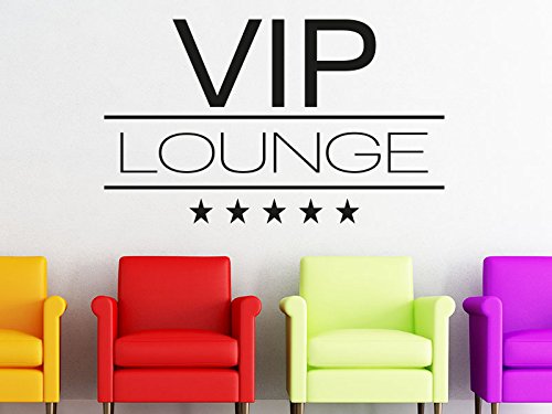 KLEBEHELD® Wandtattoo VIP Lounge No.1 von Klebeheld
