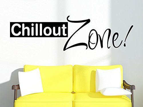 Klebeheld® Wandtattoo Chillout Zone von Klebeheld