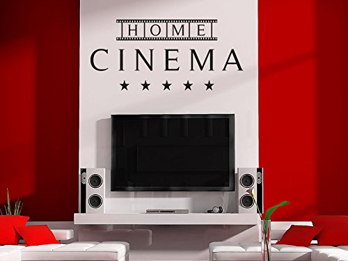 Klebeheld® Wandtattoo Home Cinema von Klebeheld