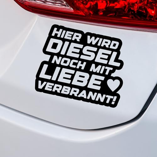 Autoaufkleber -Lustige Aufkleber für Auto als Heckscheibenaufkleber, Seitenaufkleber 15x12cm Tuning Sticker Sprüche Stickerbomb Jdm Auto-Aufkleber Fahrzeug Dekor von Klebe könig