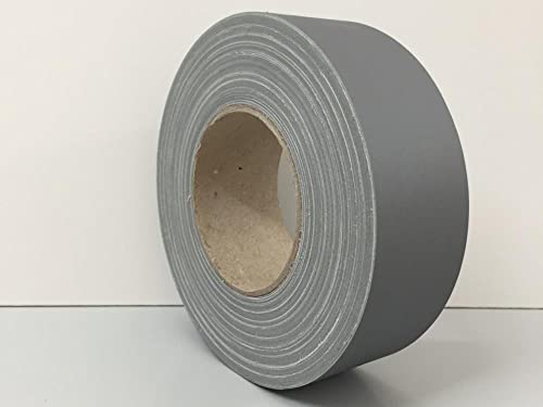 19 mm x 50 m Silber/Grau Gewebeband Gaffer Tape mit hoher Klebkraft Panzerband Panzertape leistungsstarkes Gewebeband versch. Breiten und Farben (19mm x 50m, Silber/Grau) von Klebeland