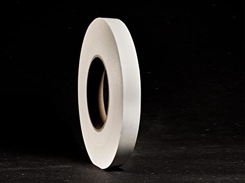 25 mm x 50 m Weiß Gewebeband Gaffer Tape mit hoher Klebkraft Panzerband Panzertape leistungsstarkes Gewebeband versch. Breiten und Farben (25mm x 50m, Weiß) von Klebeland