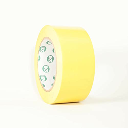 Bodenmarkierungsband Warnband 100 mm x 33 m Gelb selbstklebend I Bodenklebeband zur Boden- und Sicherheitsmarkierung I Markierungsband, Klebeband (100mm x 33m, Gelb) von Klebeland