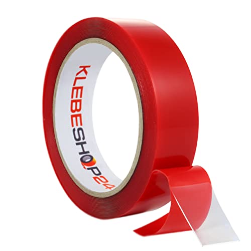 KLEBESHOP24 MONTAGEKLEBEBAND DOPPELSEITIG | Hochleistungsklebeband | Permanent klebend + ablösbar | 5 m auf Rolle / 1 mm x 9 mm, 5 m auf Rolle KLEBESHOP24 MONTAGEKLEBEBAND DOPPELSEITIG | Hochleistungsklebeband | Permanent klebend + ablösbar | 5 m auf Rolle / 1 mm x 9 mm, 5 m auf Rolle von KLEBESHOP24