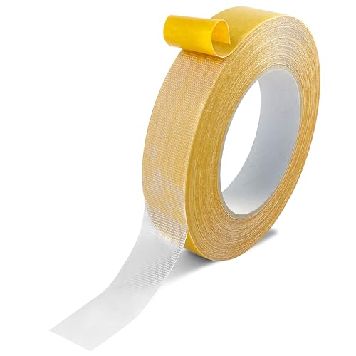 KLEBESHOP24 Teppichverlegeband Klebeband für Messen stark/schwach klebend ablösbar verschiedene Breiten / 50 mm x 25 m von KLEBESHOP24