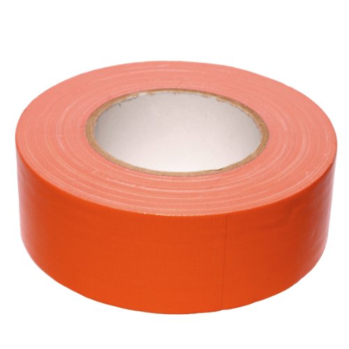 Panzertape Orange 50mm x 50m Gaffa Tape Gewebeklebeband Premium von Klebetape.de