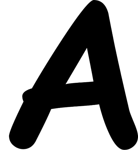 Kleckerliese Alphabet Buchstaben 16cm selbstklebende Aufkleber Wand Fenster Tür Boote Auto Kinderzimmer STICKER A - Höhe 16cm, Farbe Schwarz Kleckerliese Alphabet Buchstaben 16cm selbstklebende Aufkleber Wand Fenster Tür Boote Auto Kinderzimmer STICKER A - Höhe 16cm, Farbe Schwarz von Kleckerliese