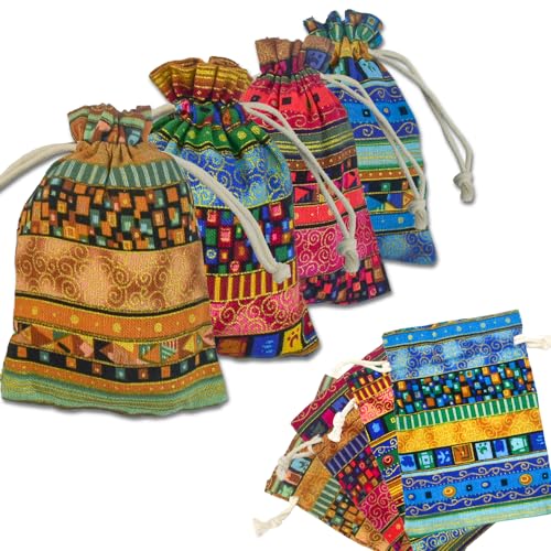 Kleemeiero 28 Stück Jutesäckchen Bunte Natur Säckchen mit Kordelzug Sackleinen Taschen Jutebeutel Kleine Stoffbeutel Geschenksäckchen Schmuckbeutel für Weihnachten Schmuck Geburtstagsfeier(10x15cm) Kleemeiero 28 Stück Jutesäckchen Bunte Natur Säckchen mit Kordelzug Sackleinen Taschen Jutebeutel Kleine Stoffbeutel Geschenksäckchen Schmuckbeutel für Weihnachten Schmuck Geburtstagsfeier(10x15cm) von Kleemeiero