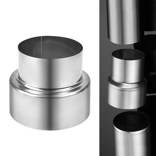 Kleemeiero Reduzierung Ofenrohr 100 mm auf 80 mm rostfreie Rohrreduzierung aus Stahl Kaminrohr Reduzierung Wickelfalzrohr Schornstein Reduzierstück Reduktion Kaminrohr Kaminadapter Rohrreduzierung Kleemeiero Reduzierung Ofenrohr 100 mm auf 80 mm rostfreie Rohrreduzierung aus Stahl Kaminrohr Reduzierung Wickelfalzrohr Schornstein Reduzierstück Reduktion Kaminrohr Kaminadapter Rohrreduzierung von Kleemeiero