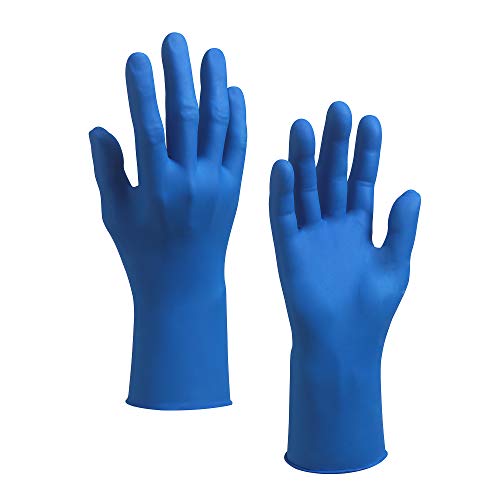 KleenGuard G10 Beidseitig tragbare Nitrilhandschuhe 90099 – Blau, XL, 10x180 (1.800 Handschuhe) von KleenGuard