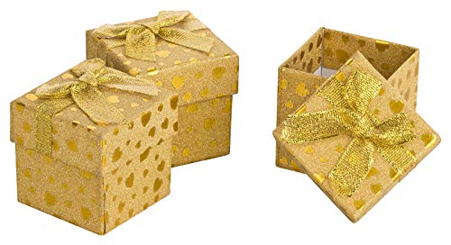 Kleenes Traumhandel – 30er Set Goldene Geschenkboxen 5x5x5 cm für Hochzeiten & Feierlichkeiten von Kleenes Traumhandel