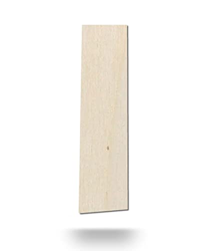 Kleenes Traumhandel Holzbuchstaben - Buchstabe aus Holz - Buchstaben für Türbeschriftung - Alphabet aus Holz für Kinderzimmer, Wohnzimmer u.v.m. - (10 cm, Großes I) von Kleenes Traumhandel