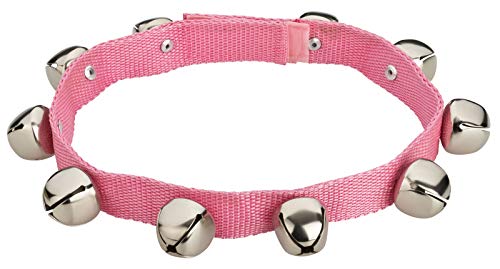 Kleenes Traumhandel Schellenband mit 10 Glöckchen - Rosa, 58 cm von Kleenes Traumhandel