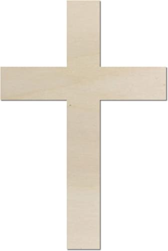 Kleenes Traumhandel Schönes Kreuz aus Holz – Kirche Ostern - Ideal als Deko - bis 60cm - für Wand & Tür (20 cm) von Kleenes Traumhandel