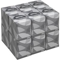 Kleenex® Kosmetiktücherbox 2-lagig weiß, 12x 90 Tücher von Kleenex®