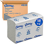 Kleenex Falthandtücher Z-falz Weiß 2-lagig U4633100 18 Stück à 150 Blatt von Kleenex