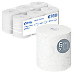 Kleenex Ultra Falthandtücher Gerollt Weiß 2-lagig 6780 6 Rollen à 600 Blatt von Kleenex