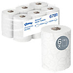 Kleenex Ultra Slimroll Falthandtücher Gerollt Weiß 2-lagig 6781 6 Rollen à 100 m von Kleenex