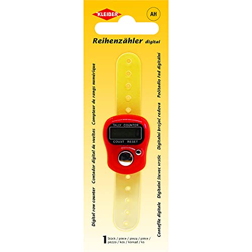 Kleiber + Co. GmbH 69986 Digitaler Reihenzähler, Kunststoff, rot, 10,5 x 2,8 cm Kleiber + Co. GmbH 69986 Digitaler Reihenzähler, Kunststoff, rot, 10,5 x 2,8 cm von Kleiber + Co. GmbH