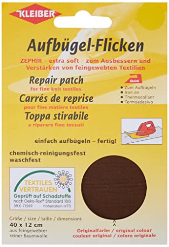 Kleiber + Co.GmbH Zephir-Grosspackung, Einfache Anwendung, Anleitungen inklusive, Dunkelbraun, 40 x 12 cm von Kleiber