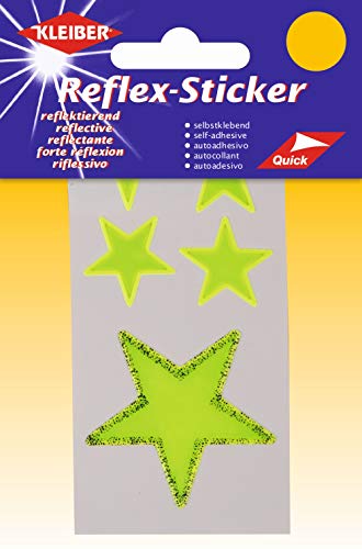 KLEIBER Reflex-Sticker Sterne selbstklebend 02 gelb 5 St KLEIBER Reflex-Sticker Sterne selbstklebend 02 gelb 5 St von Kleiber
