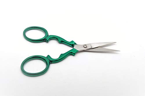 Kleiber + Co.GmbH Stickschere mit Spitze, Grün, 90 mm Kleiber + Co.GmbH Stickschere mit Spitze, Grün, 90 mm von Kleiber