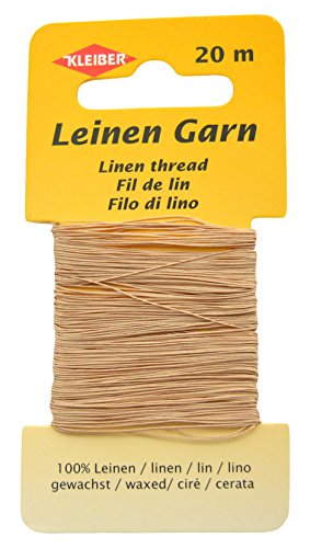 Kleiber 11,8 x 6,2 x 0,4 cm Leinen-Garn, Beige von sunlines