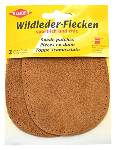 Kleiber 855-06 Wildlederflecken braun 2 Stück von Kleiber
