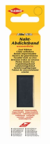 Kleiber Naht Abdichtband Nahtband selbstklebend ideal zur Zelt Reparatur Wasserfest 2cm x 3m, Farbe:31 anthazit von Kleiber