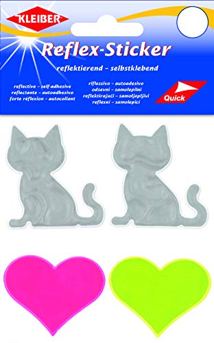 Reflex-Sticker Katzen + Herzen Kleiber von Kleiber