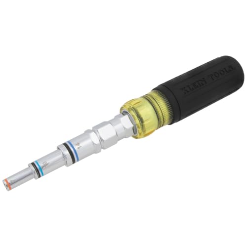 Klein Tools 32809MAGM 11-in-1-Mehrmutter-Werkzeug, magnetischer Durchgangs-Schraubendreher mit metrischen Sechskantmuttern, Größen 5 mm bis 19 mm von Klein Tools