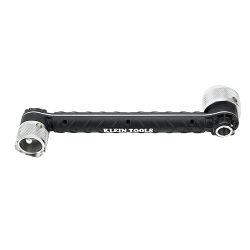 Klein Tools 56999 Rohr-Kontermutterschlüssel für 1/2 Zoll und 3/4 Zoll Anschlüsse, Direktantriebsköpfe drehbar Klein Tools 56999 Rohr-Kontermutterschlüssel für 1/2 Zoll und 3/4 Zoll Anschlüsse, Direktantriebsköpfe drehbar von Klein Tools