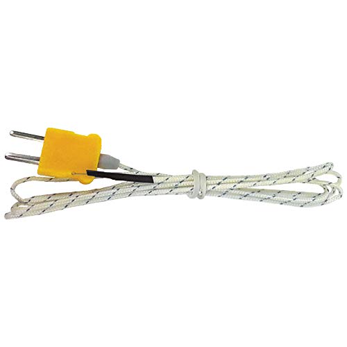 K-Type Thermoelement Ersatz für Klemme und digitale Multimeter mit Blei oder Mini-Stecker-Eingängen Klein Tools 69435 von KLEIN TOOLS