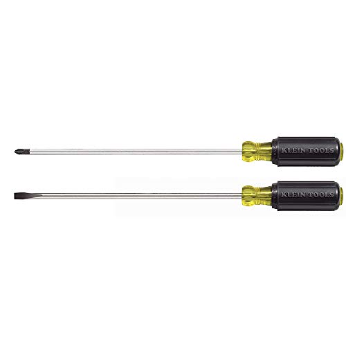 Klein Tools 85072 25,4 cm lange Klinge Schraubendreher-Set, 2-teilig von Klein Tools