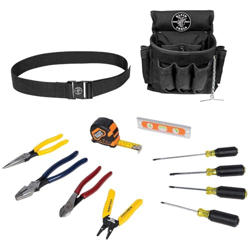 Klein Tools 92003 Elektriker Werkzeug Set, 12-teilig von Klein Tools