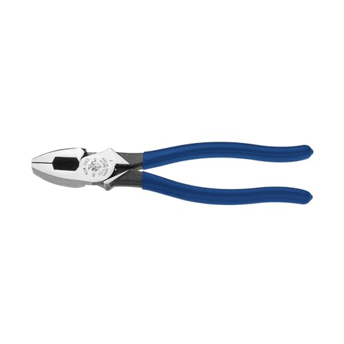 Klein Tools D213-9NETP Lineman's Fischband-Zange, High Leverage Design mit Griff Termpering für Komfort beim Schneiden, 22,9 cm von Klein Tools