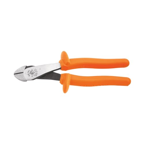 Klein Tools D248-8-INS Insulated High-Leverage Angled Head Diagonal Cutting Pliers von KLEIN TOOLS