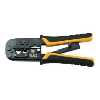 Klein Tools Daten-Crimpzange mit Ratsche RJ45 RJ11 RJ12 Schneiden Abisolieren Klein Tools Daten-Crimpzange mit Ratsche RJ45 RJ11 RJ12 Schneiden Abisolieren von Klein Tools